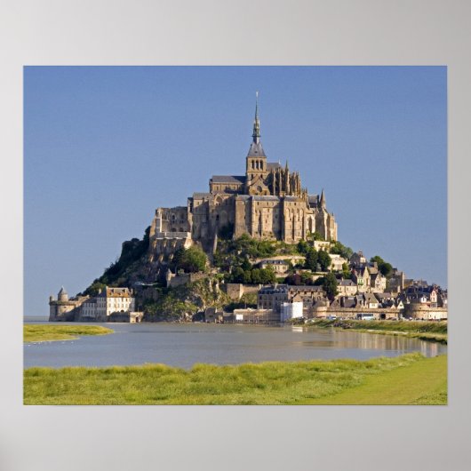 Poster Le Mont Saint Michel dans la région de (Devant)