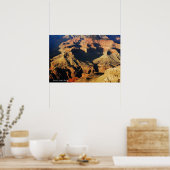 Poster Le mont Sharp sur la planète Mars Photo (Cuisine)
