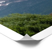 Poster Le mont Shasta Californie (Coin)