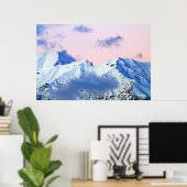 Poster Le mont Timpanogos (Bureau à domicile)