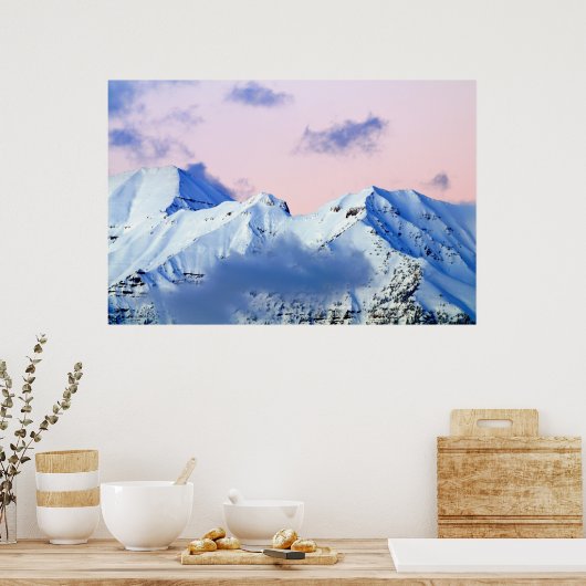 Poster Le mont Timpanogos (Cuisine)