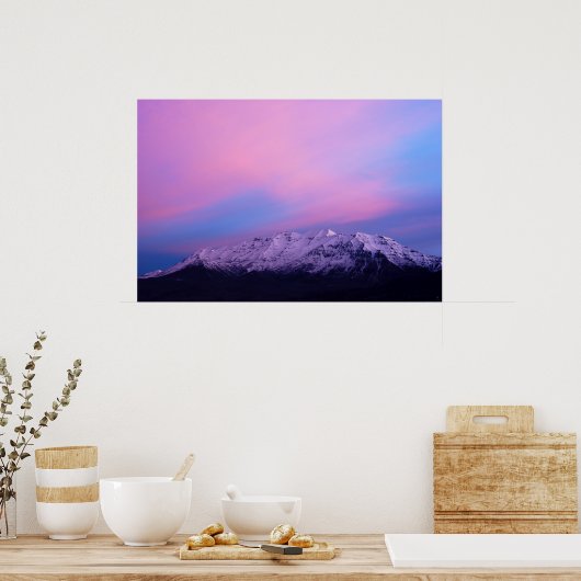 Poster Le mont Timpanogos (Cuisine)