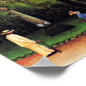 Poster Le monument à Chopin par Henri Rousseau (Coin)
