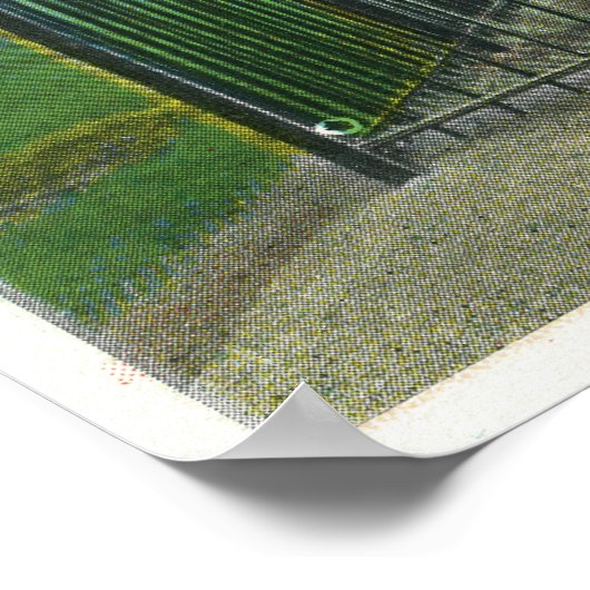 Poster Le monument à la jambe gauche du général Benedict (Coin)