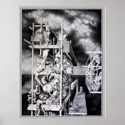 POSTER LE MONUMENT DE CTULHU (Devant)