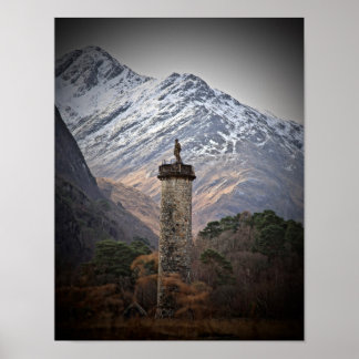 Poster Le monument de Glenfinnan