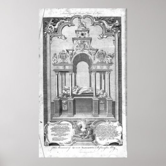 Poster Le monument de la reine Elizabeth (Devant)