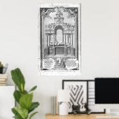 Poster Le monument de la reine Elizabeth (Bureau à domicile)