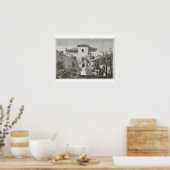 Poster Le Monument de Lysicrates dans le jardin de la Ca (Cuisine)