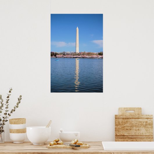 Poster Le monument de Washington (Cuisine)