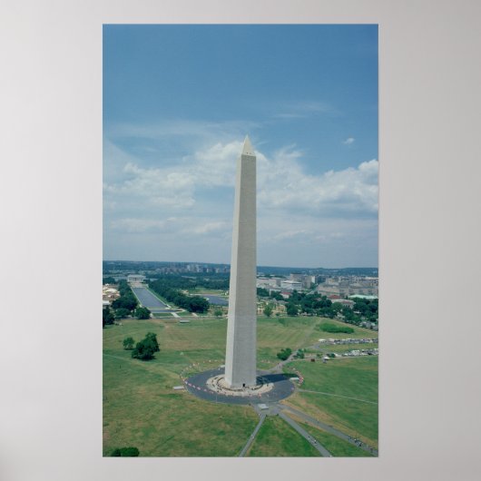Poster Le monument de Washington, construit de 1848 à 188 (Devant)