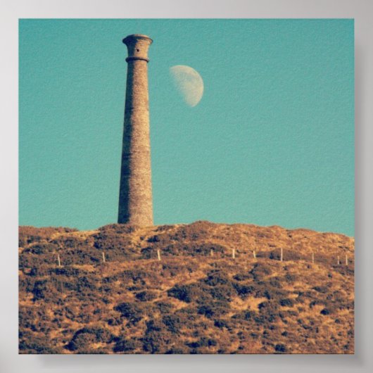 Poster Le monument de Wellington à Aberystwyth (Devant)