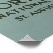 Poster Le monument national de Fort Marion (Coin)