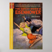 Poster Le mot sécurité est Eisenhower (Devant)