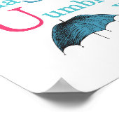 Poster Le Motif ABC du Dr Seuss avec des mots (Coin)