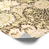 Poster Le motif de Chrysanthème de William Morris (Coin)