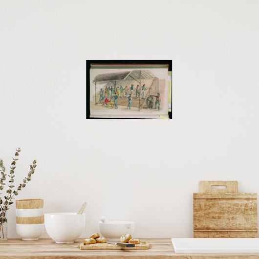 Poster Le moulin à fils (Cuisine)