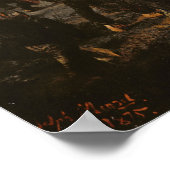 Poster Le moulin à rouleaux de fer, 1875 (Coin)