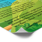 Poster Le moulin à vent de mon esprit (Coin)