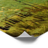 Poster Le Moulin de la Galette par Vincent van Gogh (Coin)