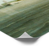 Poster Le moulin de l'affiche Wijk-bij-Duurstede (Coin)