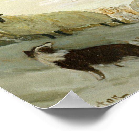 Poster Le mouton errant (Coin)