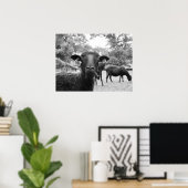 Poster Le mouton noir (Bureau à domicile)