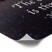 Poster 'Le moyen le plus clair d'accéder à l'univers' cit (Coin)