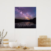 Poster 'Le moyen le plus clair d'accéder à l'univers' cit (Cuisine)