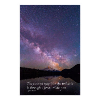 Poster 'Le moyen le plus clair d'accéder à l'univers' cit