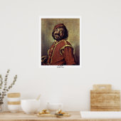 Poster Le Mulatto Par Hals Frans (Cuisine)