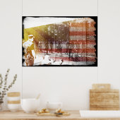 Poster Le Mur (Cuisine)