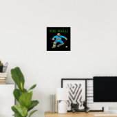 Poster Le Mur (Bureau à domicile)