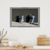 Poster Le mur de l'ombre (Cuisine)