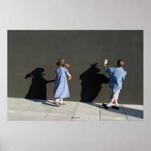 Poster Le mur de l'ombre