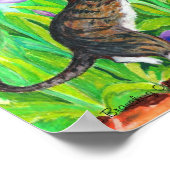 Poster Le mur de Two Branching Out - Daisy our Cat (Coin)