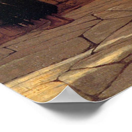 Poster Le mur des lamentations (Coin)