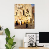 Poster Le mur des lamentations (Bureau à domicile)