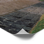 Poster Le mur du Ball Court (Coin)