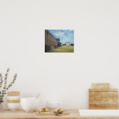 Poster Le mur du Ball Court (Cuisine)