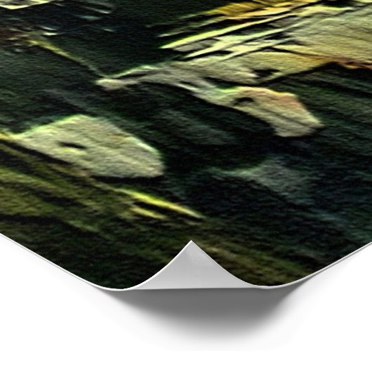 Poster Le mur occidental à Jérusalem (Coin)