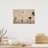 Poster Le Mur Occidental, Jérusalem (Cuisine)