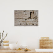 Poster Le Mur Occidental, Jérusalem (Cuisine)