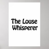 Poster le murmure de la louse (Devant)