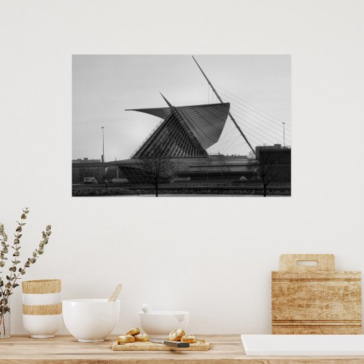 Poster Le musée d'art de Milwaukee (Cuisine)