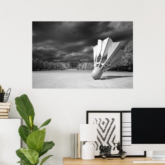 Poster Le musée d'art Nelson Atkins (Bureau à domicile)