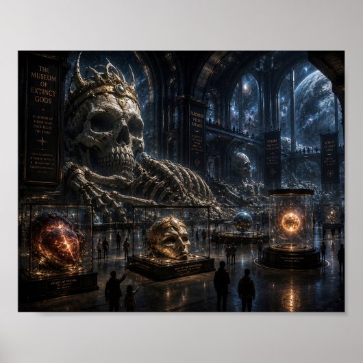 Poster Le Musée des Dieux Éteints (Devant)