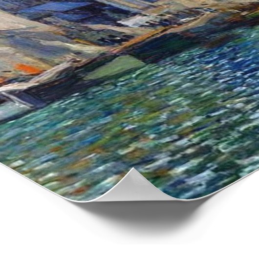 Poster Le Musée Du Havre Claude Monet (Coin)