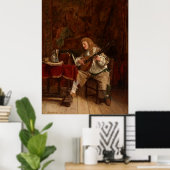 Poster Le musicien (Bureau à domicile)