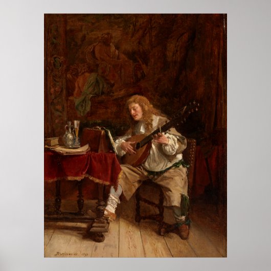 Poster Le musicien (Devant)